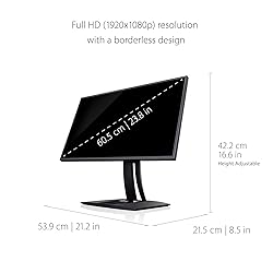 ViewSonic VP2468a 24-Inch IPS 1080p Monitor with