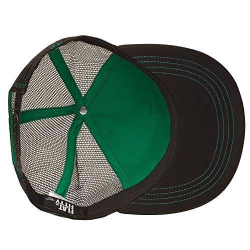 image for JINX Minecraft Creeper Face Snapback Baseball Hat (Green, Youth Fit), 