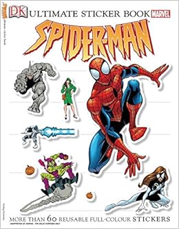 Ultimate Sticker Book Spider Man Dk Publishing