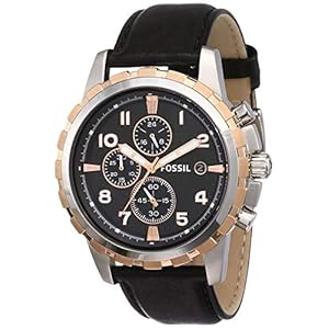 Fossil Chronograph black Men Watch FS4545