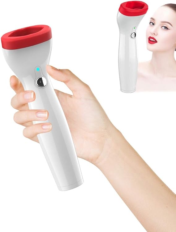 Lips Enhancer Plumper Device, Handheld Electric Lip Plumper Automatic Tool with Suction Power