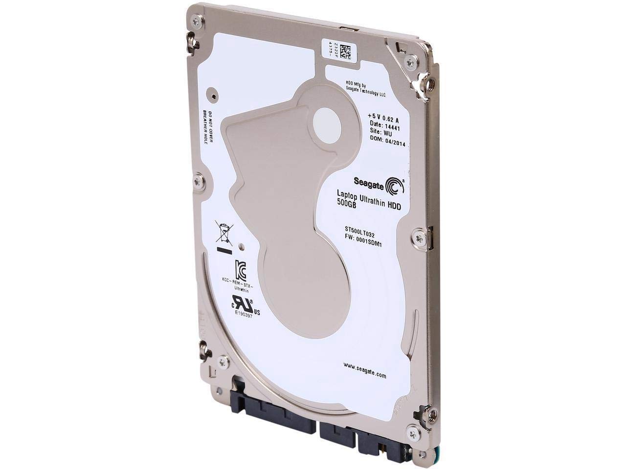Seagate U-thin ST500LT032 Internal Hard Drive 500GB / 5400 rpm / 16MB Cache/SATA III / 6.3 cm (2.5 Inches)