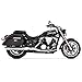 Vance & Hines Twin Slash 2 into 1 Slip On Chrome 25407