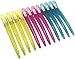 ALLMILL 12pcs Transparent Sectioning Plastic& Metal Duckbill Clips Hairdressing Salon Hair Grip DIY Hair-Styling Accessories Hair Clips, Non-slip Hair Barrettes for Women, Girls and Hairdresser