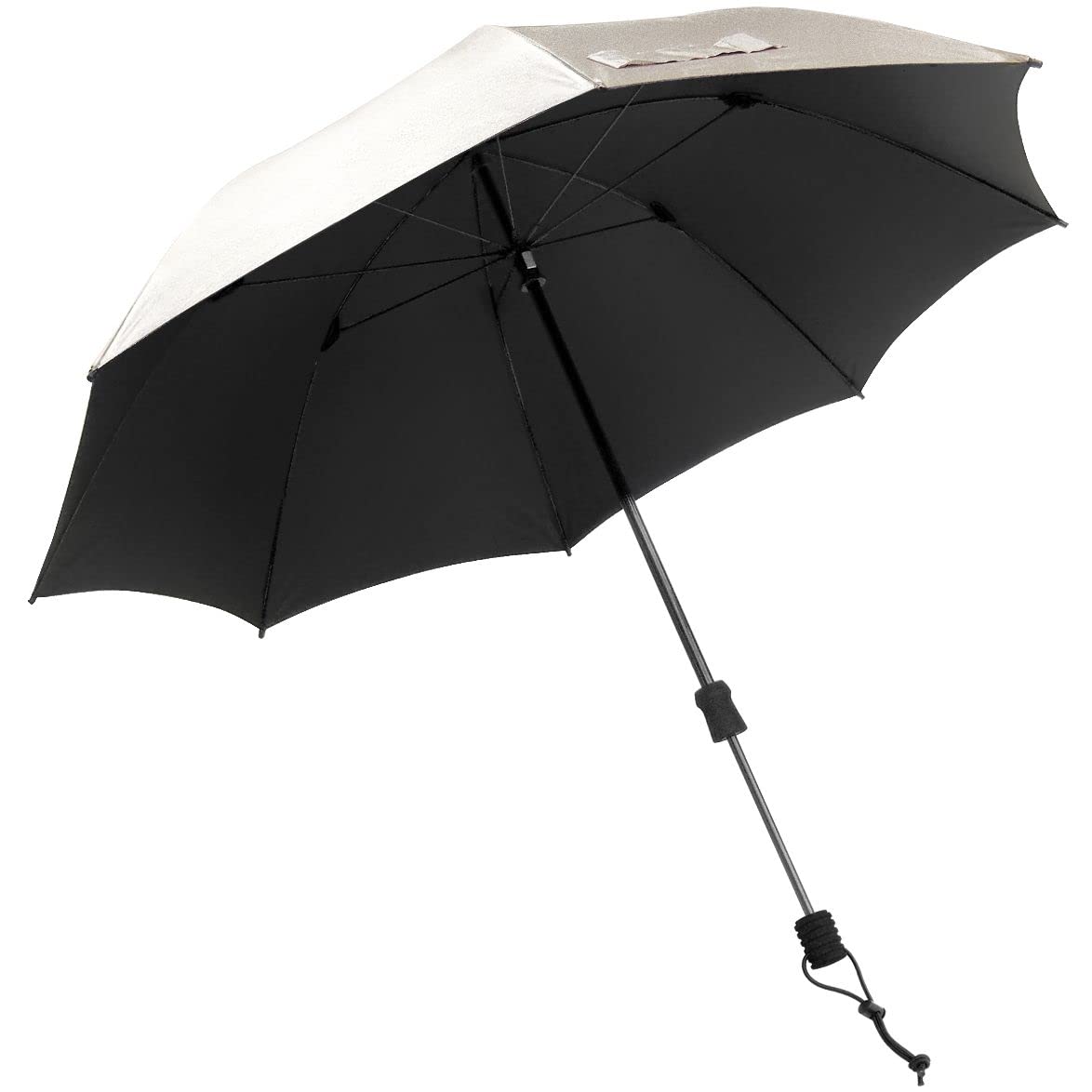 Euroschirm Swing Hands-Free Hiking Umbrella Silver