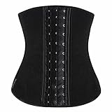 luxilooks Women's Latex Sport Girdle Waist Trainer Corset Body Cincher Shapewear XS-6XL