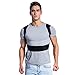 Posture Corrector Brace and Clavicle Support Straightener for Upper Back Shoulder Forward Head Neck Aid, Improve and Fix Poor Posture for Women Men (L(35''-48'' Chest))