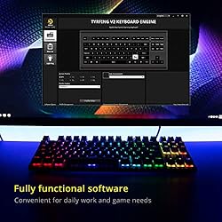 DREVO Tyrfing V2 Customizable RGB Compact 87 Keys