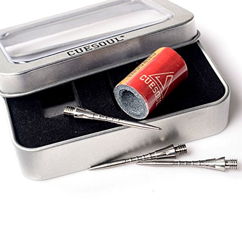 CUESOUL 3 Pcs 2BA Titanium Conversion Steel Tip Points For Darts A1104B
