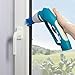 Metapo Power Scrubber PS300 with 2 Super High Capacity 2100mAH Batteries, 5 Brushes and 1 Scouring Pad for Bathroom, Shower, Kitchen and BBQ Grill