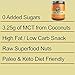 Perfect Keto Nut Butter Snack: Support Weight Management on Ketogenic Diet. Ketosis Superfood Raw Nuts|Cashew Macadamia Coconut Vanilla Sea Salt