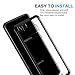 Samsung Galaxy S8 Case-OMOTON [Soft TPU Edge] [Durable Acrylic Panel] Case For Samsung Galaxy S8 (Black)