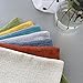 Kevin Textile Decor Velvet Throw Pillow Covers, Striped Decorative Pillow Case Handmade Cushion Cover for Couch, 18x18 inches,2 Pieces,Primrose Yellow