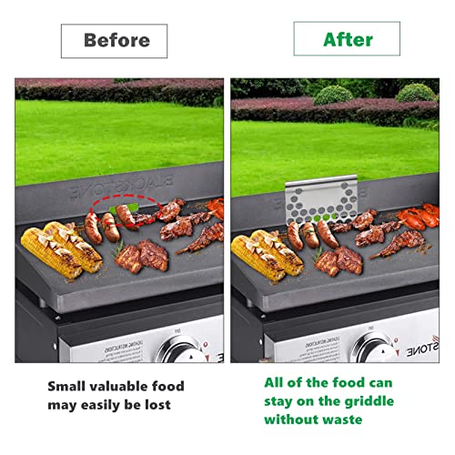 Begatter Grease Gate Spatula Holder Combo, Food Mesh Screen Blocks Food