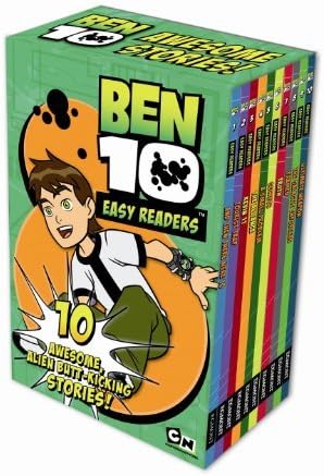 Ben 10 Easy Readers, 10 Books, RRP ยฃ39.99 (And Then There Were 10, Tourist/Trap, Kevin 11, The Alliance, A Small Problem, Secrets, Truth, Framed, The Galactic Enforcers, Ultimate Weapon) (Ben 10)
