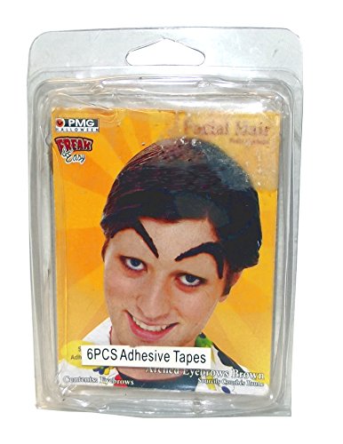 Freak and Easy Facial Hair Arched Eyebrow, Assortment
