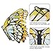 Flying Childhood Girls Butterfly Wings Costume with Daisy Headband for Kids Fairy Princess Dress Up Party Favors