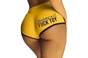 KAIMIMEI Womens Yoga Booty Shorts Sexy Printed Dance Sport Workout Hot Pants Plus Size Lounge Wear Briefs