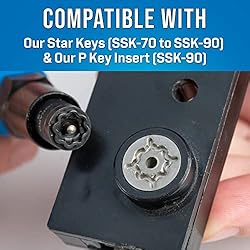 SSK-950 Tools Can Wrench Kit with P Key & Star Key