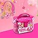 BUTEFO Kids Pretend Play Make up Kit, Fashion Play Set,Toys Kids Beauty Salon Set with Hairdryer Lipstick Mirror, Make-up Box