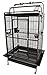 King’s Cages 8003628 Play Pen Bird Cage – 36″ W x 28″ D x 68″ H Parrot CAGE Bird Cages Toy Toys Parakeet Canary Cockatiel Lorie (Black/Silver)thumb 3