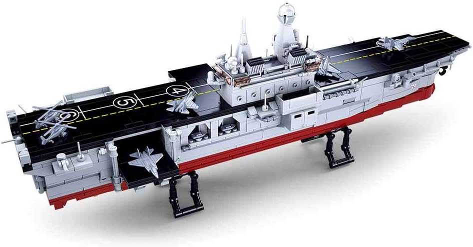 Sluban 075 AMPHIBIOUS ASSAULT SHIP 1:450, Multicolor, Medium - Image 3