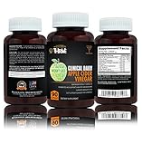CLINICAL DAILY Apple Cider Vinegar. Traditional microbiome support in max potency formula. Supports fat & sugar metabolism for effective diet & weight loss support. No vinegar taste. 90 capsules,1/day CLINICAL DAILY Apple Cider Vinegar. Traditional microbiome support in max potency formula. Supports fat & sugar metabolism for effective diet & weight loss support. No vinegar taste. 90 capsules,1/day