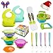 Baby Spoons with Silicone Soft-Tip - for Infants & Toddlers - Safe for Solid Feeding - Gum-Friendly Great Baby Shower Gift - Set of 5 Pack