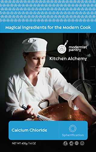 Food Grade Calcium Chloride (Molecular Gastronomy) âŠ˜ Non-GMO â˜® Vegan âœ¡ OU Kosher Certified - 400g/14oz