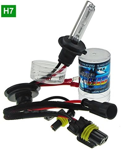 H7 6000K 55W Xenon Hid Conversion Kit with Slim Ignitor Digital Ballasts Hids lights kits - 2 Year Warranty