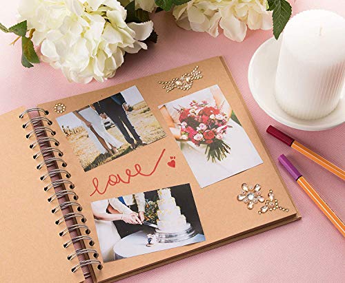 3 Hardcover+Scrapbook+Wedding+Cardboard+Sketchbook