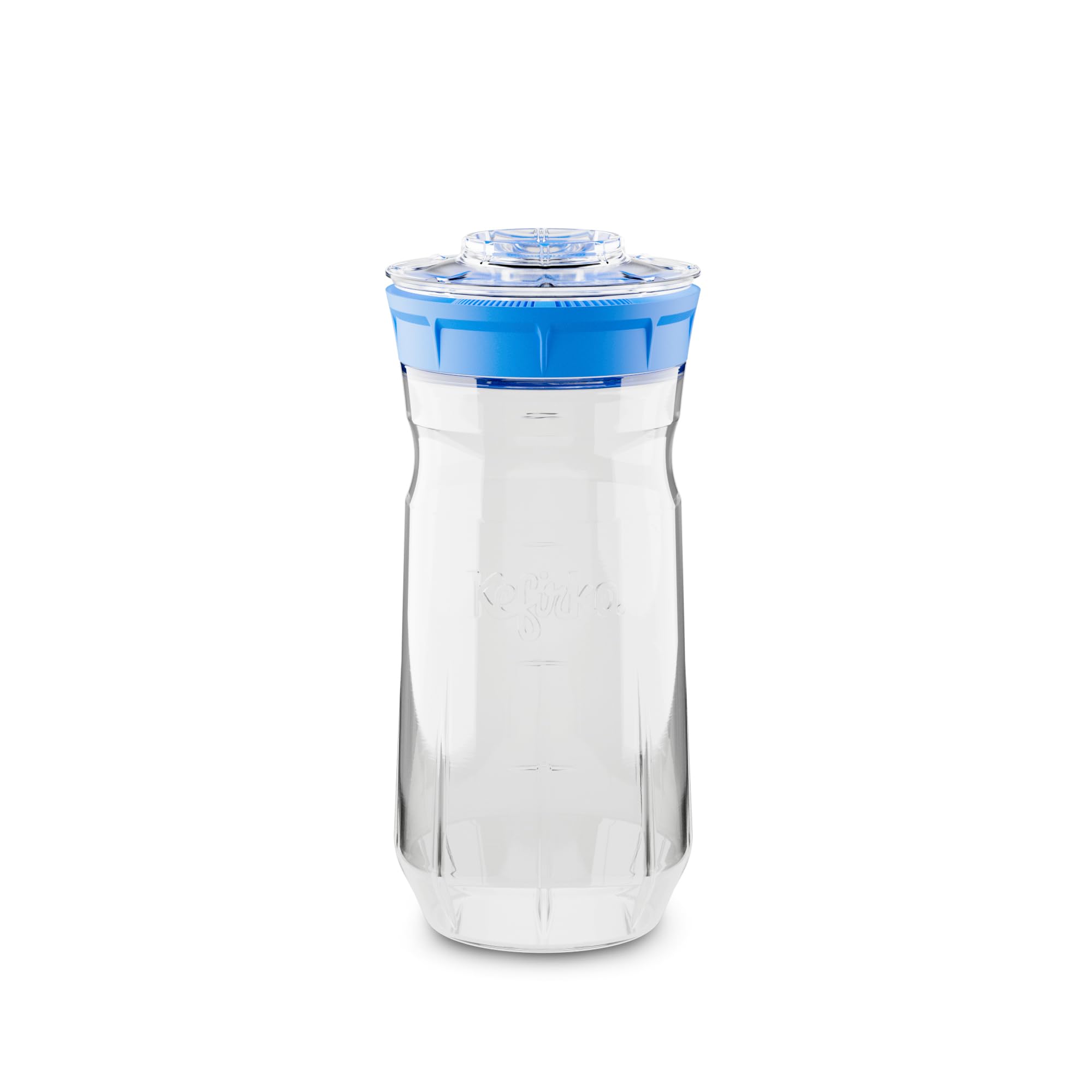 Kefirko The Ideal Set to Make Milk Kefir or Water Kefir at Home (1.4 Litres) Sky Blue