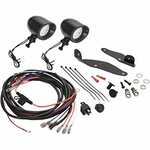 Show Chrome Mini LED Driving Light Kit - Black Satin 52757LBK