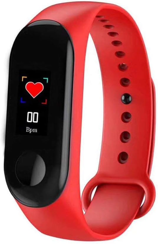 Windwinevine M3 Smart Bracelet Color Screen IP68 Waterproof Heart Rate Monitor Replaceable Watch for Android iOS