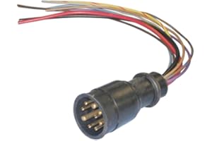 Harness, Pigtail Boat End 9-Pin Round w/12 Leads