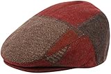 Men's Premium Wool Blend Classic Flat Ivy Newsboy Collection Hat ,2761-Burgundy, Large