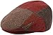 Men's Premium Wool Blend Classic Flat Ivy Newsboy Collection Hat ,2761-Burgundy, Large