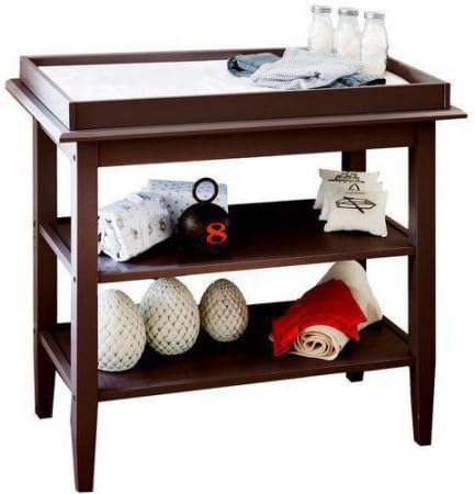 Lolly and Me Universal Open Shelf Changing Table, Espresso