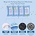 Nature Fresh Natural Fresh Bag Charcoal Bags, Nature Fresh Bag Bamboo Charcoal Bag, Charcoal Odor Eliminators for Home, Cars, Shoes, Closets Bamboo Charcoal Bag Charcoal Bags Nature Fresh 200g 4 Pack