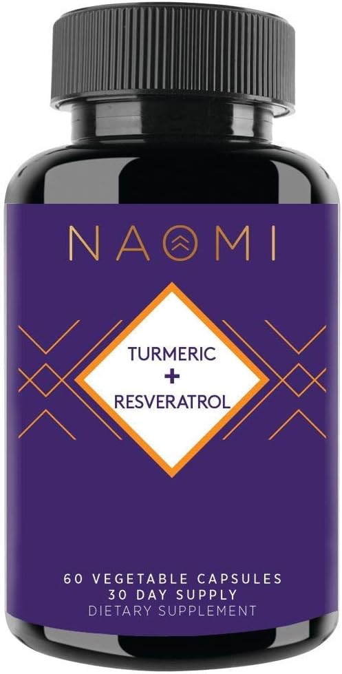 Naomi Turmeric + Resveratrol AntiAging and