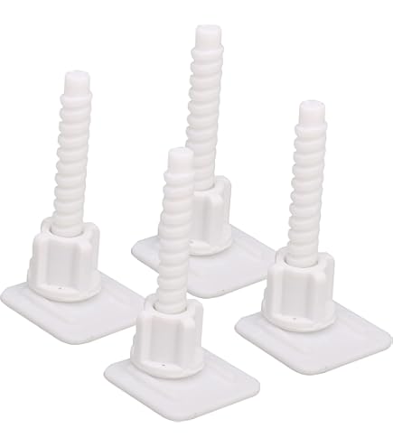 Aazon.co: 2Pcs Toilet Seat Screws, Stainless Steel Toilet Bolts Replaceent Kit With Nuts And