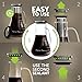 Cold Brew Coffee Maker - Cold Brew Pitcher - 52 oz Cold Brew Maker Kit - Works even as Cold Press Coffee Maker or Iced Coffee Carafe - New Stainless Steel Design - Perfect Gift for Drink Lovers