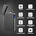 Dual Arc Plasma Lighter - USB Rechargeable, Windproof, Flameless, Butane Free, Electric Candle Lighter (Black)