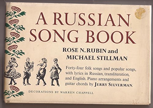 Russian Song Book A Rubin Rose N Stillman Michael Amazon Com Books
