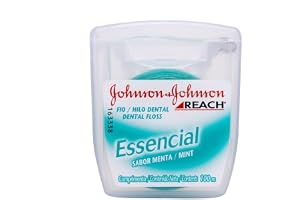 Johnson's Reach Fio Dental Essencial Menta, 100m