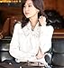 Aro Lora Women's Long Sleeve Slim Fit BOW-TIE Silk Shirt Blouse
