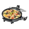 Quest 35500 40cm Multi-Function Electric Cooker Pan with Lid/Adjustable Thermostatic Control/Non-Stick Aluminium…