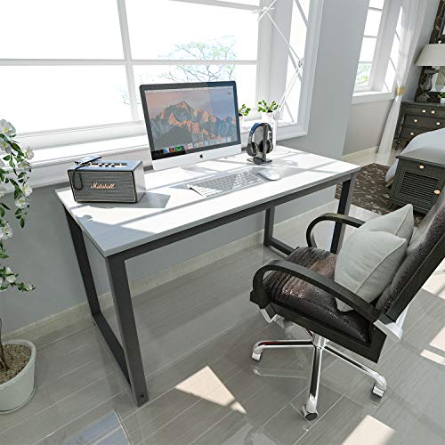Computer Desk 47 inch Modern Sturdy Office Desk Study Writing Desk for