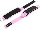 flintronic Ankle Straps for Cable Machine with Double D-Rings Neoprene view 8
