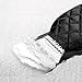 MATCC Ice Scraper Mitt Windshield Snow Scrapers with Waterproof Snow Remover Glove Lined of Thick Fleece Black